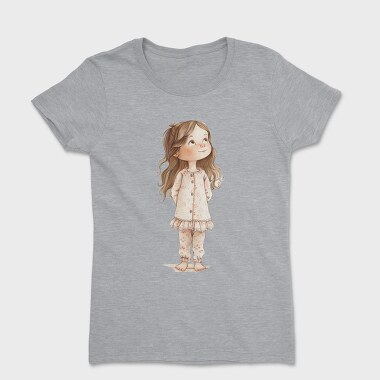 Vintage Pink Girl, Tricou Femei