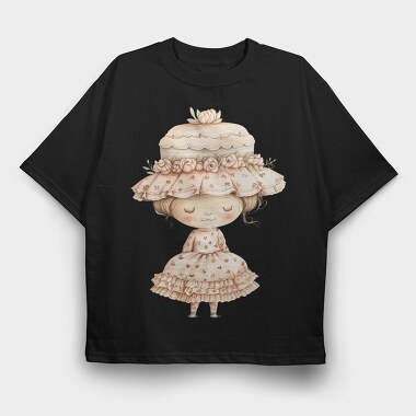 Vintage Pink Girls, Tricou Oversize Barbati (Unisex)