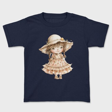 Vintage Pink Princess, Tricou Copii