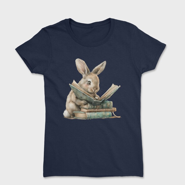 Vintage Rabbit Books, Tricou Femei