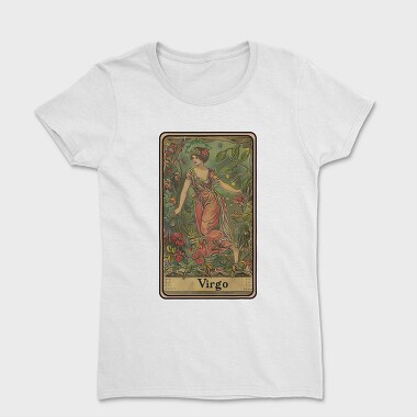 Vintage Tarot Virgo, Tricou Femei