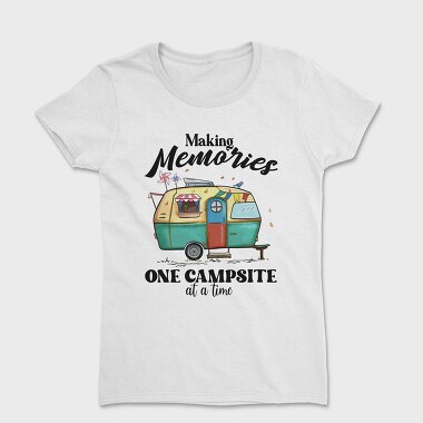 Vintage Trailer Memories, Tricou Femei