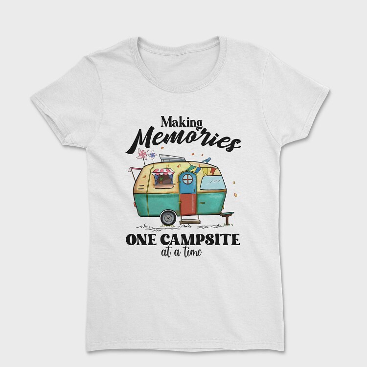 Vintage Trailer Memories, Tricou Femei