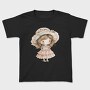 Vintage Village Girl, Tricou Copii
