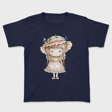 Vintage Watermelon Girl, Tricou Copii