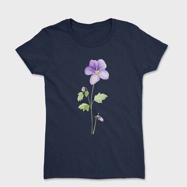 Violet Flower 01, Tricou Femei