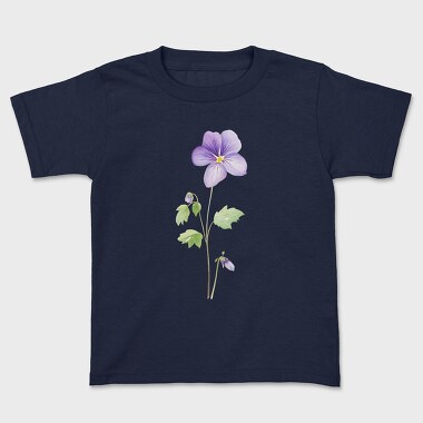 Violet Flower 01, Tricou Copii