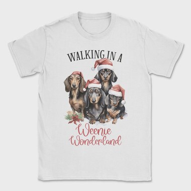 Walking In A Weenie Wonderland, Tricou Barbati (Unisex)