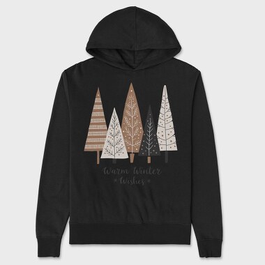 Warm Winter Wishes, Hanorac Oversize Barbati (Unisex)