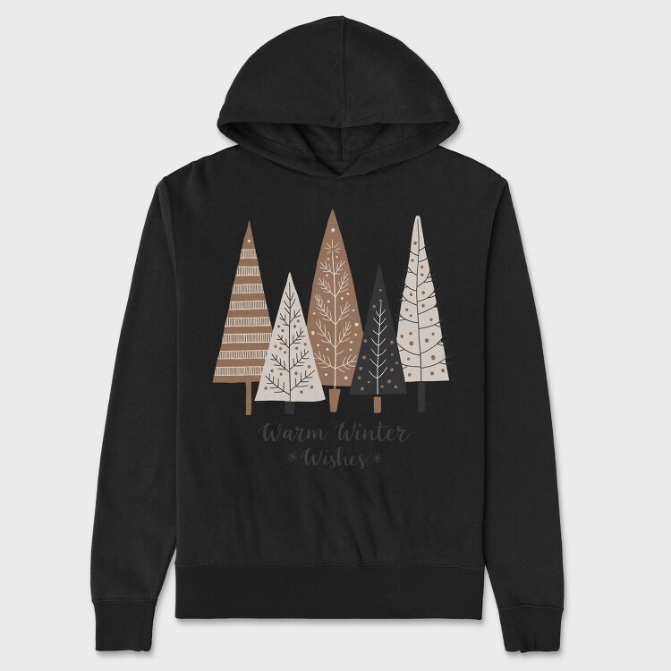 Warm Winter Wishes, Hanorac Oversize Barbati (Unisex)