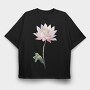 Water Lily 01, Tricou Oversize Barbati (Unisex)