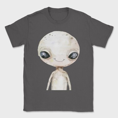 Watercolor Aliens Moon, Tricou Barbati (Unisex)