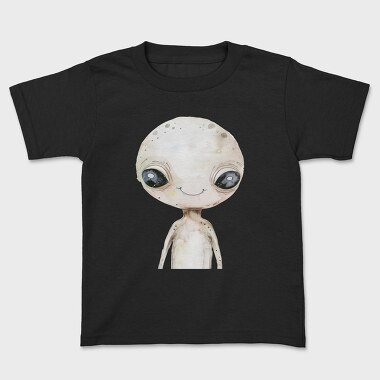 Watercolor Aliens Moon, Tricou Copii