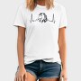 Heartbeat Horse, Tricou Barbati (Unisex)