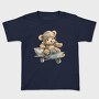 Watercolor Bear Airplane, Tricou Copii