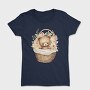 Watercolor Bear Basket, Tricou Femei