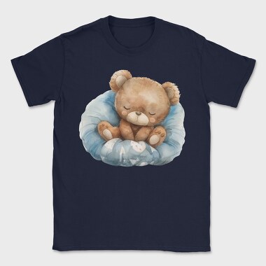 Watercolor Bear Cuddle, Tricou Barbati (Unisex)