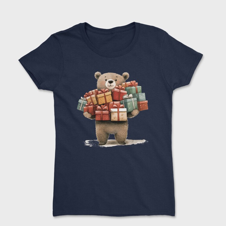 Watercolor Bear Gifts, Tricou Femei