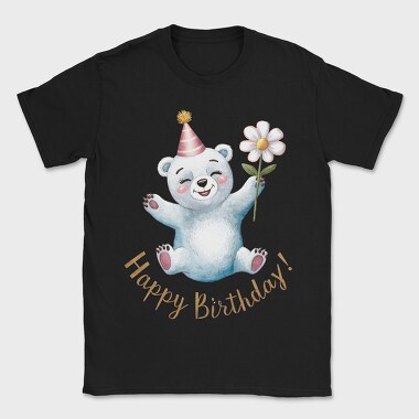 Watercolor Bear Party, Tricou Barbati (Unisex)