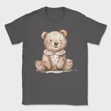 Watercolor Bear Pink, Tricou Barbati (Unisex)