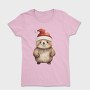 Watercolor Bear Santa, Tricou Femei