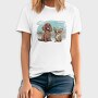 Chihuahua And Cocker Dogs Beach, Tricou Barbati (Unisex)