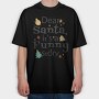Funny Dear Santa, Tricou Oversize Barbati (Unisex)