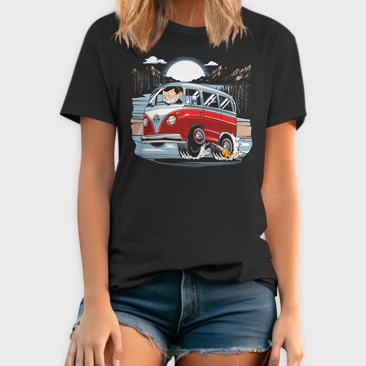 VW Kombi, Tricou Barbati (Unisex)