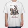 Walking In A Weenie Wonderland, Tricou Oversize Barbati (Unisex)