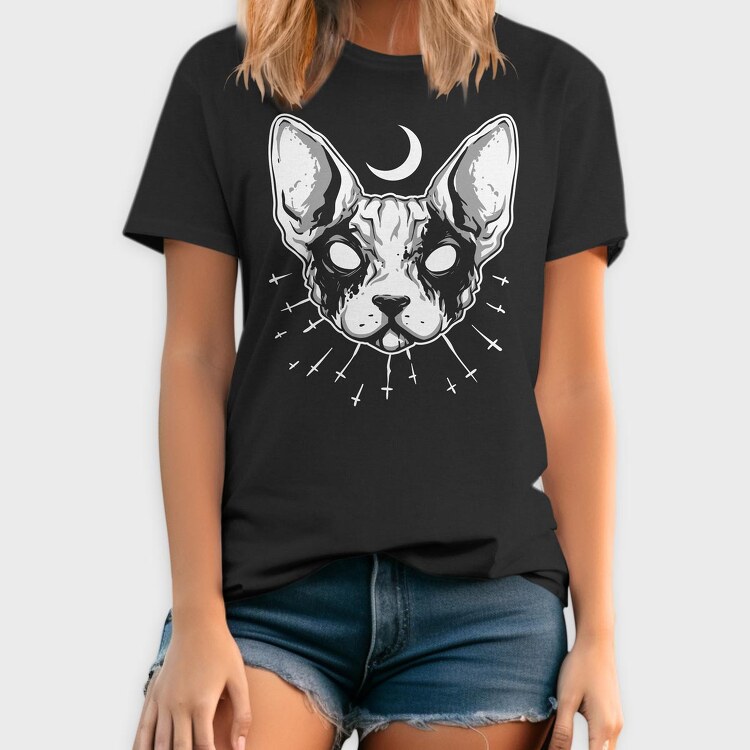 Black Metal Cat, Tricou Barbati (Unisex)