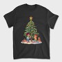Children Decorating Tree Kids Christmas, Tricou Barbati (Unisex)