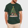 Children Decorating Tree Kids Christmas, Tricou Barbati (Unisex)