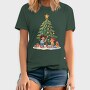 Children Decorating Tree Kids Christmas, Tricou Barbati (Unisex)
