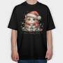 Warm Chonky Wishes, Tricou Oversize Barbati (Unisex)