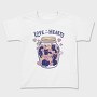 Love in Our Hearts Cats Jar, Tricou Copii