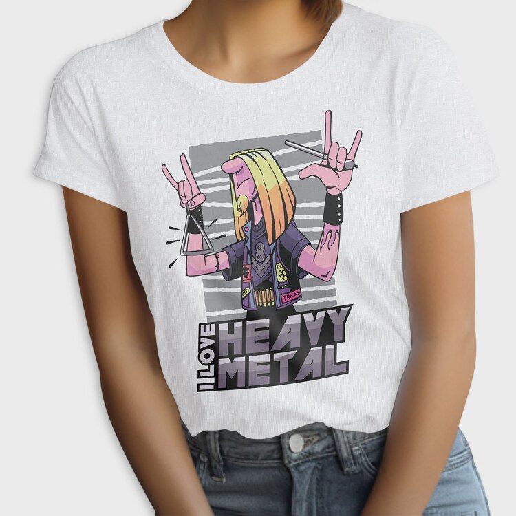 Heavy Metal Triangle Triangule, Tricou Femei