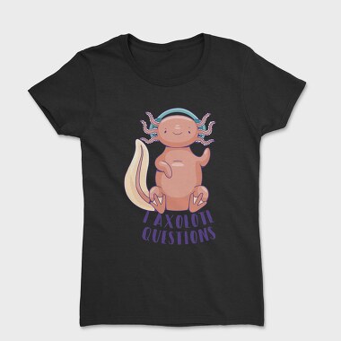 Axolotl With Headphones, Tricou Femei