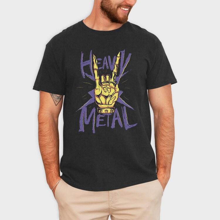 Heavy Metal, Tricou Barbati (Unisex)