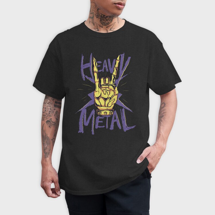 Heavy Metal, Tricou Barbati (Unisex)