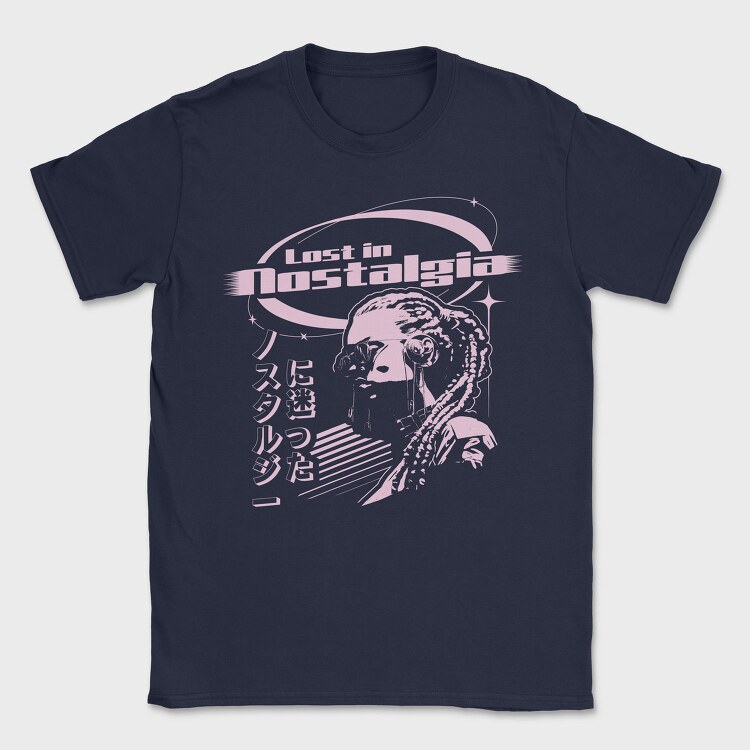 Lost in Nostalgia, Tricou Barbati (Unisex)