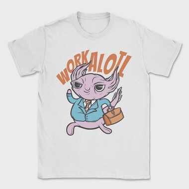 Axolotl Worker, Tricou Barbati (Unisex)