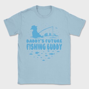 Baby Fishing Dad, Tricou Barbati (Unisex)