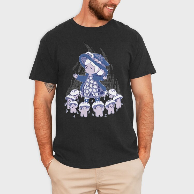 Fungi Witch, Tricou Barbati (Unisex)