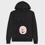 Llama Face, Hanorac Oversize Barbati (Unisex)