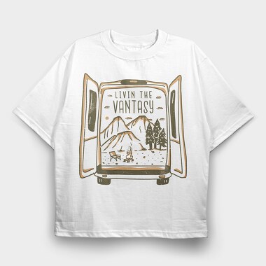Livin the Vantasy, Tricou Oversize Barbati (Unisex)
