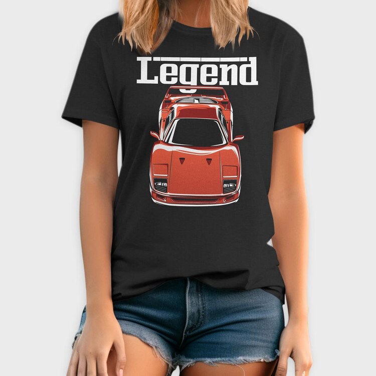 Ferrari F40, Tricou Barbati (Unisex)