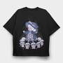 Fungi Witch, Tricou Oversize Barbati (Unisex)