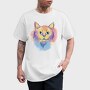 Watercolor Cat, Tricou Barbati (Unisex)