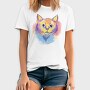 Watercolor Cat, Tricou Barbati (Unisex)