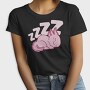 Cute Axolotl Sleeping, Tricou Femei